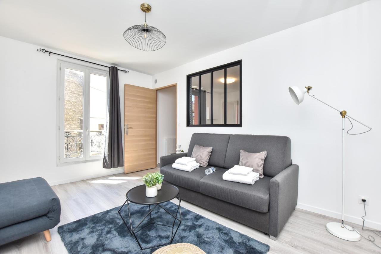 פריז Authentic Apartment - 1Br-4P - La Villette מראה חיצוני תמונה