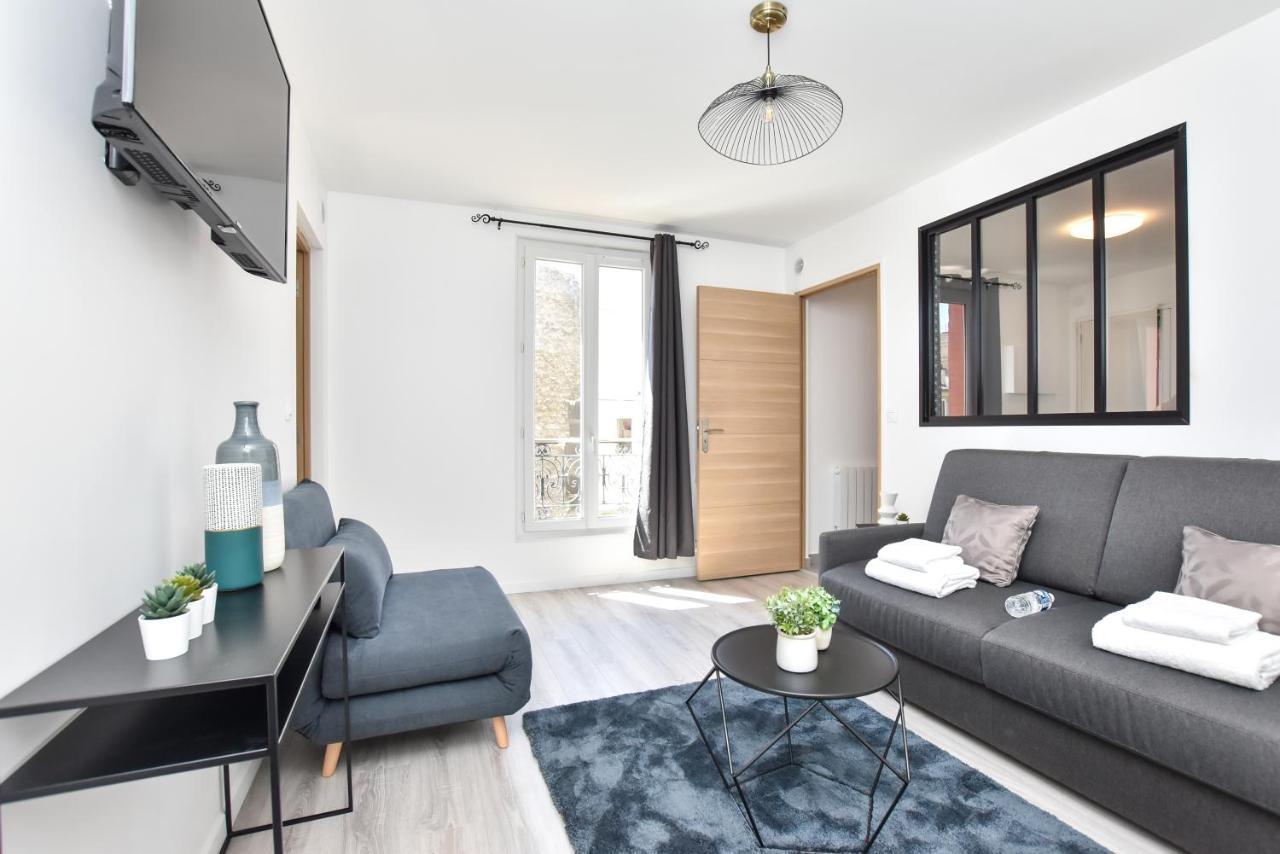 פריז Authentic Apartment - 1Br-4P - La Villette מראה חיצוני תמונה